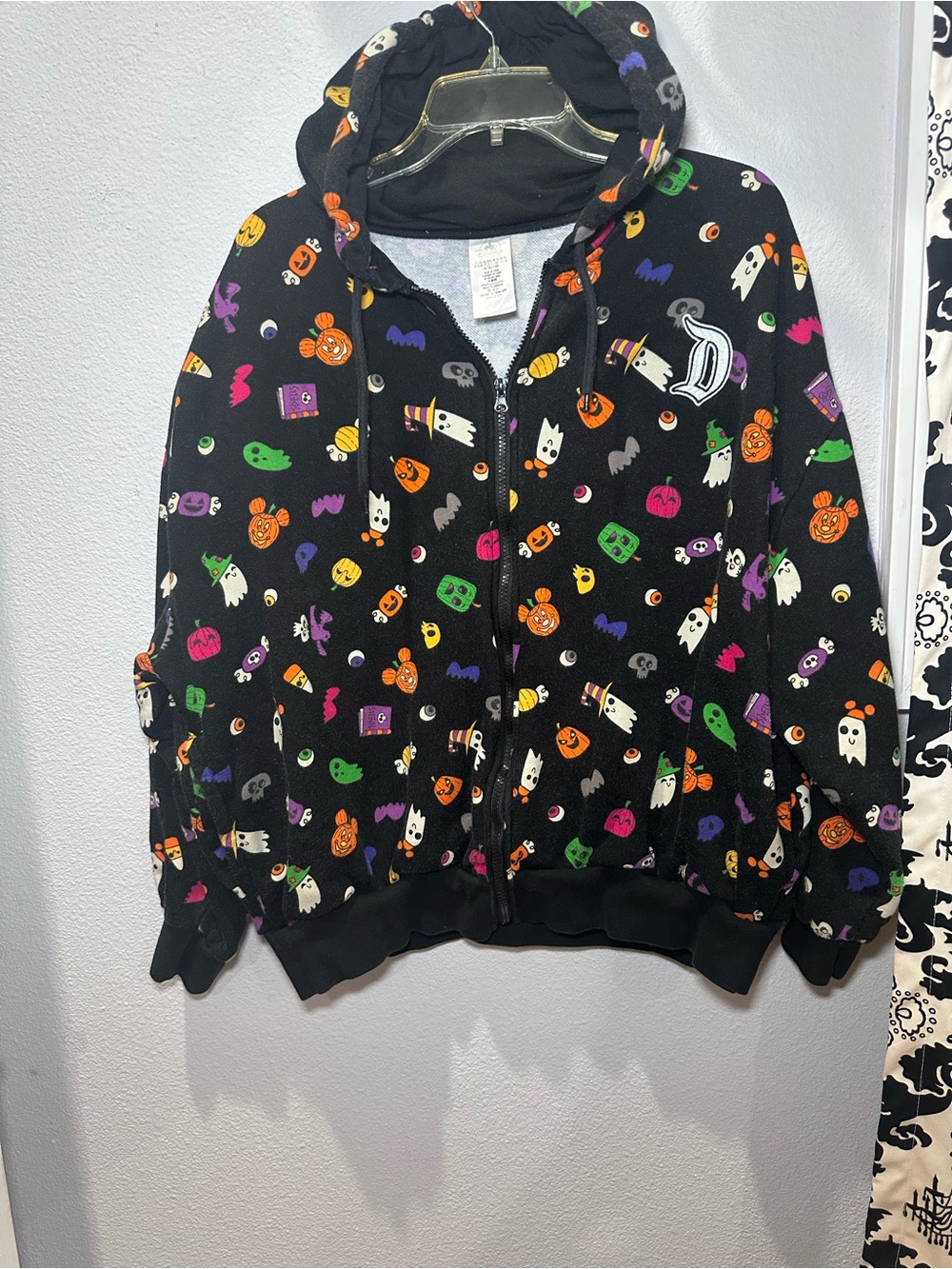 Disney Disneyland park  Halloween candy  Zip Hoodie